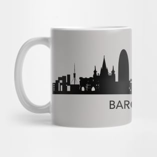 Barcelona Skyline Mug